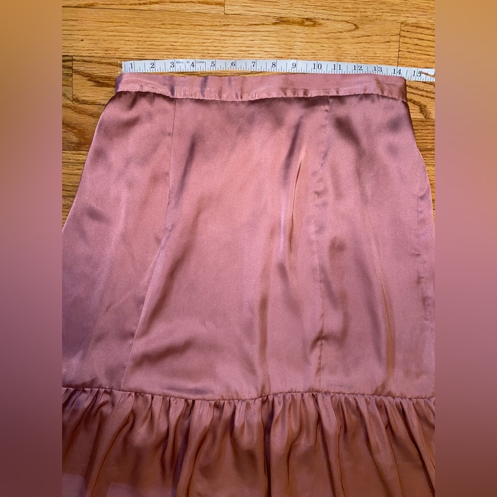 Topshop Dusty Rose Maxi Skirt - Picture 6 of 10